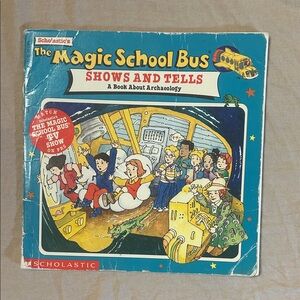 Scholastic The Magic School Bus Archaeology Adventure Book